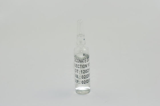 Supplemental Calcium Gluconate Injection Medicines 10% 10ML 5*10 Ampules / Box