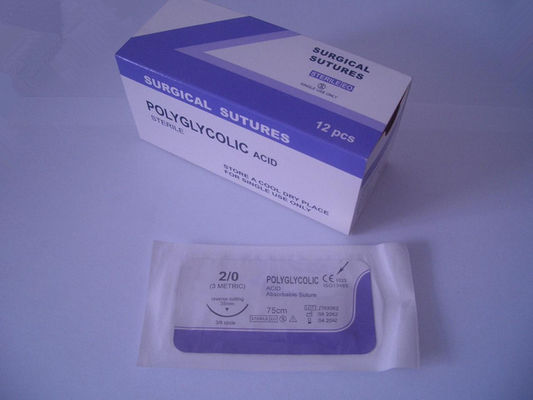 Absorbable Polyglycolic Acid Suture Medical Surgical Equipment / Instruments
