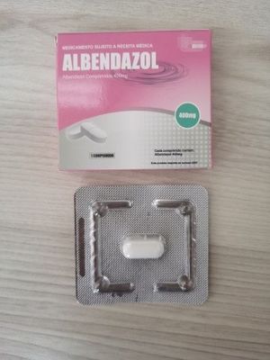 Albendazole Tablets 200MG 400MG Anti - parasitic Medicine BP / USP