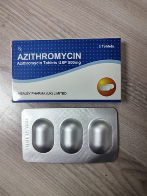 Azithromycin Tablets 250MG 500MG Antibiotic Medicines BP / USP