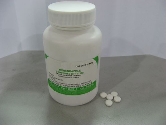 Mebendazole Tablets 100MG Anthelmintics Medicine 1000's / Bottle