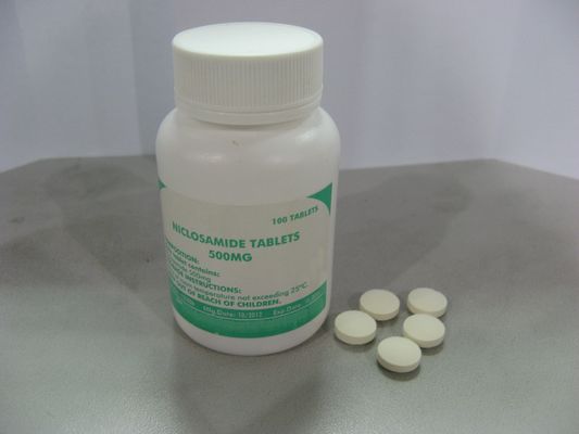 Niclosamide Tablets 500MG Anthelmintic Medicines 100's / Bottle