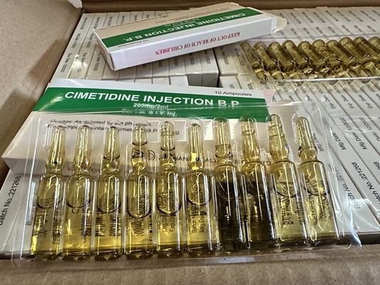 Cimetidine Injection Medicines 200 mg / 2mL 2*5 AMPULES / BOX