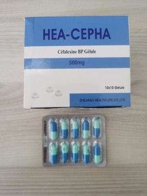 Cephalexin Capsules 250MG 500MG BP / USP Antibiotics Medicines