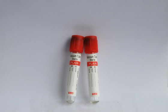 Disposable Medical Products Glass and PET Vacuum Blood Collection Tube