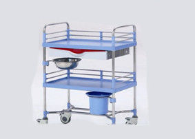 ABS Trolley Disposable Medical Products With Stainless Steal Framefor Treatment In Hospital