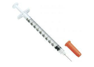 0.5ML 1ML Disposable Insulin Syringes with fixed needle in blister packing