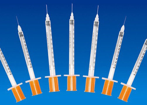 0.5ML 1ML Disposable Insulin Syringes with fixed needle in blister packing