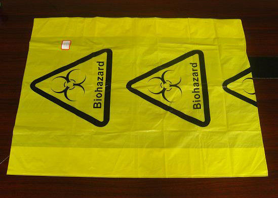 Polyethylene Plastic Heat  Sealing Biohazard Bags meet FDA and EU standard