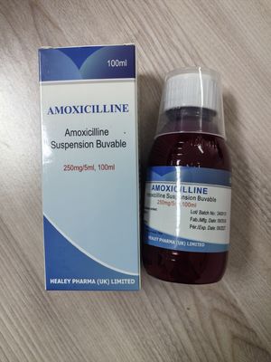 Amoxicillin Dry Suspension 250MG / 5ML 100ML Treatment of Infections