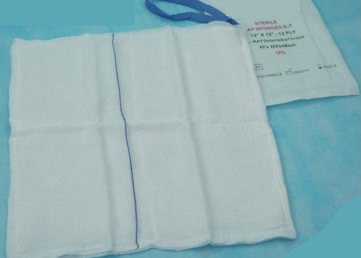 Disposable Sterile Gauze Abdominal Swab with Xray Medical Dressing