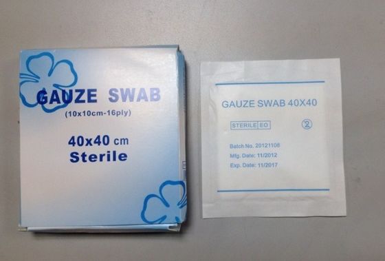 Disposable Absorbent Cotton Gauze Swabs Medical Textile Products