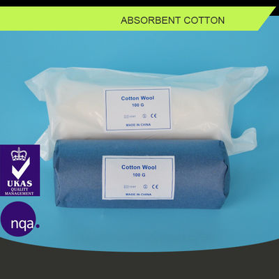 Absorbent Cotton Wool 50G 100G 500G Medical Textile Products Surgical Dressing