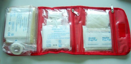 Outdoor Emergency First Aid Kit CE &amp; FDA OEM Medical Textile Products