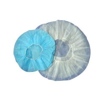Medical Textile Products Non-Woven PP Doctor Surgical Bouffant Nurse Cap