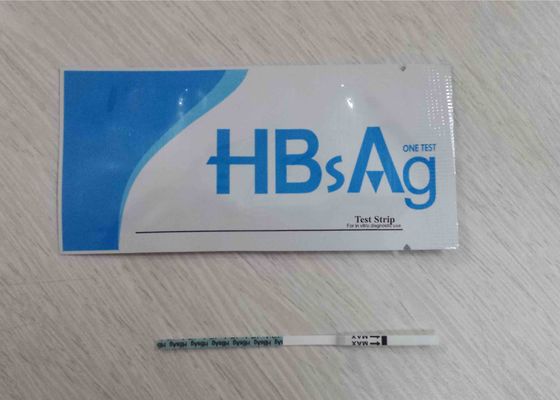 High Accuracy Medical One Step Rapid Test Kits Hbsag / Hbsab Cassette / Strip