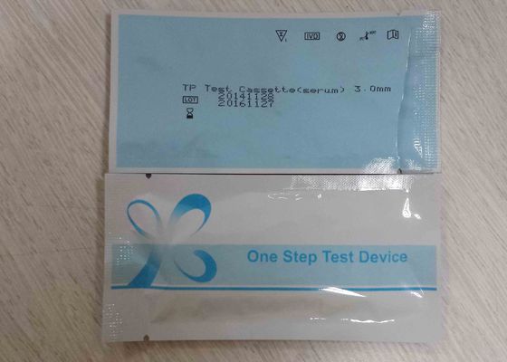 High Accuracy IgG and IgM TP Rapid Test Kits , Syphilis Rapid Test Device