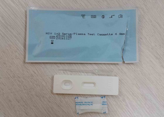 CE ISO13485 marked HIV 1+2 Rapid Test Kit Serun/Plasma Strip/cassette
