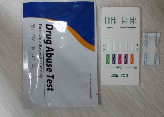 CE ISO13485 Marked Drug Abuse Rapid Test Kits Serun / Plasma Strip / Cassette