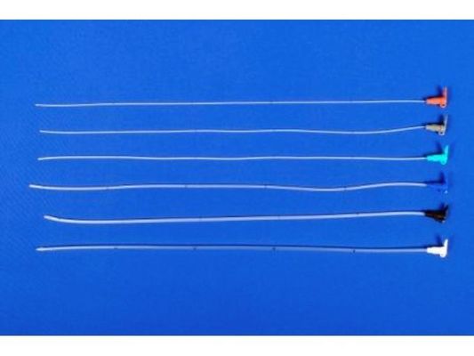 Disposable PVC Silicon Feeding Tube 70cm 120cm Medical Tubing Supplies