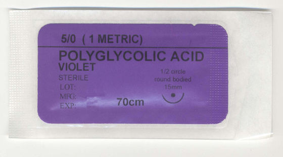 Absorbable Polyglycolic Acid Suture Medical Surgical Equipment / Instruments