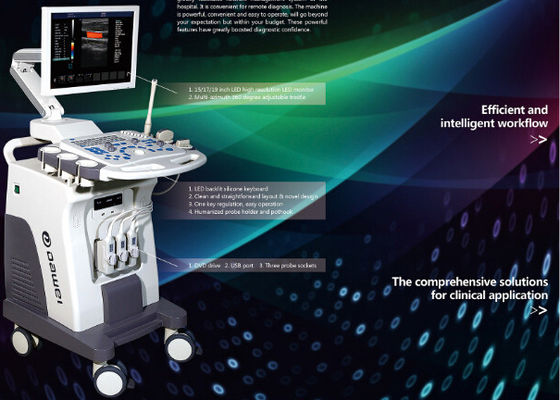 CE / ISO Approved Ultrasound Scanner Medical Surgical Equipment with Color Doppler