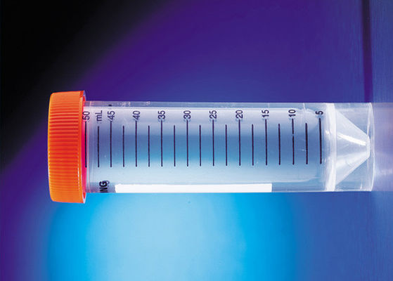 OEM Laboratory Consumables Transparency Screw Cap Centrifuge Tubes 15ML 50ML