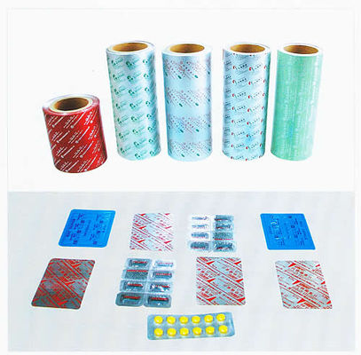 Cold Formed  Aluminum Alu - Alu Foil Medical Blister Packaging For Tablet , Capsule