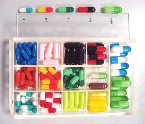00# 0# 1# 2# 3# 4# Medical Packaging Material Vacant Gelation Capsule Empty Capsule